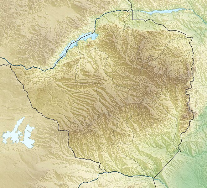 Файл:Zimbabwe relief location map.jpg