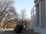 an oblique view of The Art of the Americas Wing