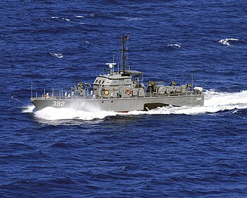 BRP Juan Magluyan (PC-392), one of the Jose Andrada-class patrol crafts of the PN