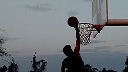 Layup in basketball