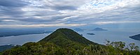 Vista del golfo de Fonseca desde el volcán de Conchagua