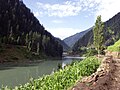 The Jhelum River, one of many rivers of Punjab.