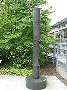 Säule mit 3-6-eckigen Querschnitten (1966) in Marl