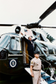 Image 106Nixon displays the V-for-victory sign as he departs the White House after resigning (from 1970s)