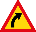 Curve to right