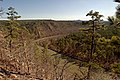 The South Fourche LaFave River, Ouachita Mountains, Arkansas.