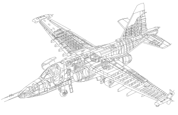 Sukhoi Su-25 diagram