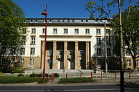 Entrance of the Thuringian parliament