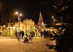 Главная площадь зимой