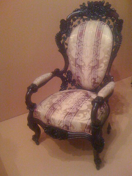 File:19th century American Armchair.jpg