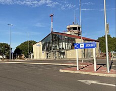 Vista del aeropuerto