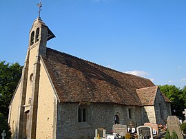 The church in Auberville