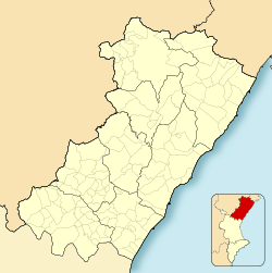 Burriana/Borriana is located in Province of Castellón