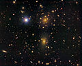 Coma Cluster photographed through 8" Celestron Edge HD in San Diego, CA.[26]