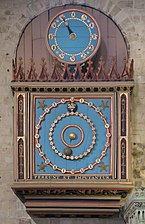 Exeter Cathedral astronomical clock