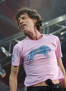 Jagger live at the San Siro in Milan, Italy on 10 June 2003