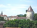 Krems Pulverturm. Early Roundel tower.