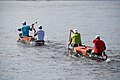 Marathon racers using USCA 3x27 canoes