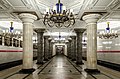 The Soviet Union filled its stations with ornate architectural and decorative detail (Saint Petersburg Metro, Russia)