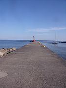 Pier in Oakville, Ontario