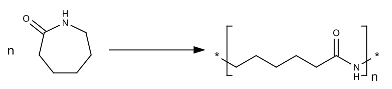 Файл:Polymerization of caprolactam.svg