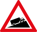 Steep ascent