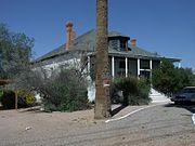 Frank Titus House built in 1875 (NRHP). Frank Titus, a wealthy railroad investor, had a citrus farm and horse-breeding ranch on his original 160-acre property. It is the only remaining Victorian residence in Scottsdale.