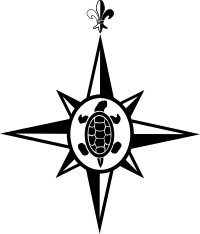 The logo of Sainte Marie among the Iroquois