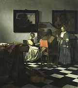 The Concert (c. 1658–1660) by Vermeer