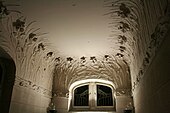 Ceiling of the Villa Schutzenberger from Strasbourg (France), decorated with Art Nouveau ornaments