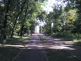 Главный вход в парк