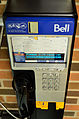 Image 18A Bell Canada payphone with digital display