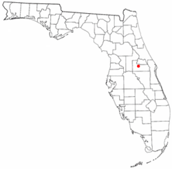 Location in Orange County and the state of Florida.