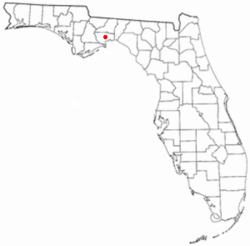 Location of Wakulla Springs.