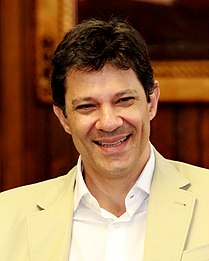 Former Mayor Fernando Haddad (PT) from São Paulo