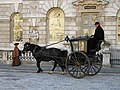 Image 39A Hansom cab at Somerset House.