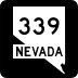 State Route 339 marker