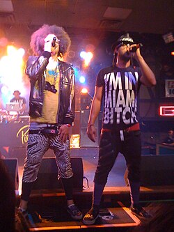 LMFAO performing in Fort Wayne, Indiana