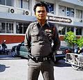 Royal Thai Police officer uniform.