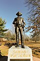 General Von Steuben Memorial (2004), Johnson Atelier, sculptors, Monmouth Battlefield State Park, New Jersey.