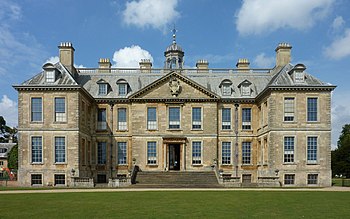 The southern facade of Belton House