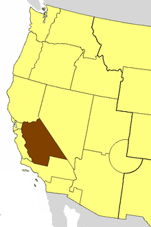 Location of the Diocese of San Joaquin