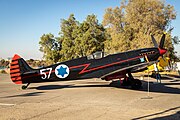 The famous "Black Spitfire", which was privately owned by Ezer Weizmann