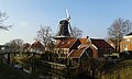 Village with the windmill Hollands Welvaart