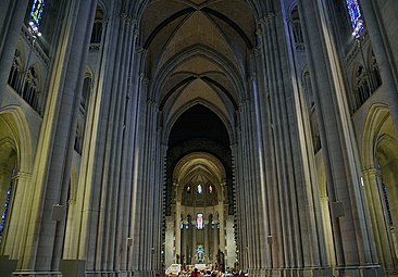 Bóvedas de la Catedral de San Juan el Divino, Nueva York.