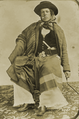 Gaucho in authentic clothing, 1840s.