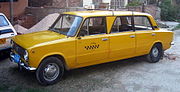 Lada limousine in Trinidad, Cuba