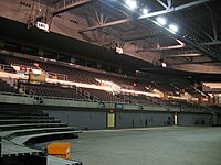 View of the center while empty, after renovations