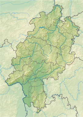 Auersberg is located in Hesse