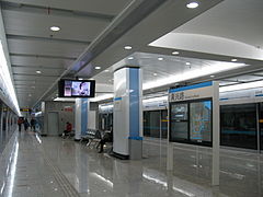 Huangxing Road station of Line 8